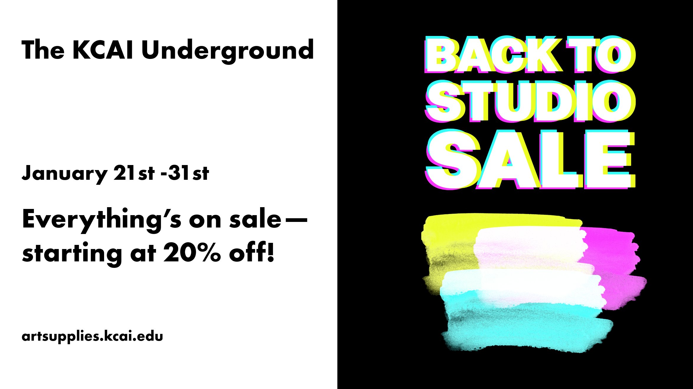 Back To Studio Sale-2-Digital Signage - Jennifer  Boe