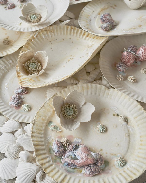 Debbie Magyar ceramic disposable plates