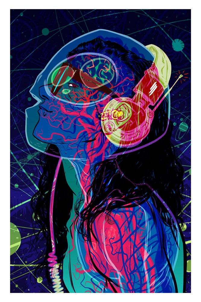 Fox_Nathan_Skrillex (RollingStone Magazine Illustration)